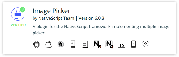 nativescript plugin badges