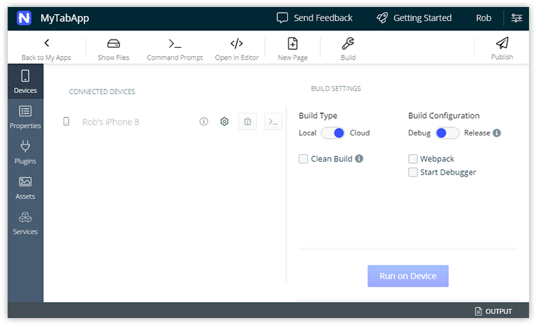new device screen new device screen