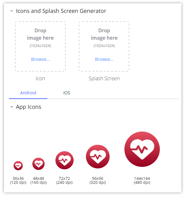 nativescript sidekick asset generation