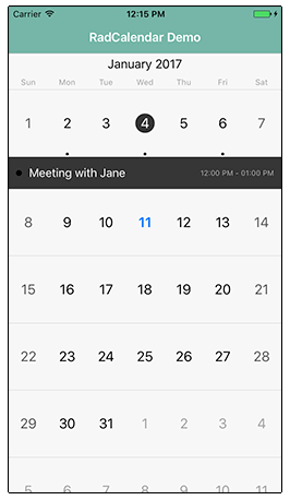 inline event view on ios inline event view on ios