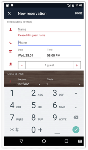 ui for nativescript dataform