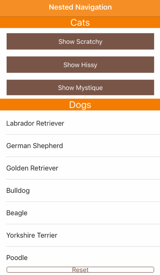 GridLayout example