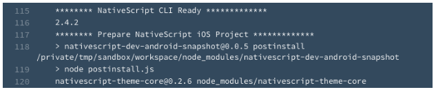 nativescript cli and buddybuild nativescript cli and buddybuild