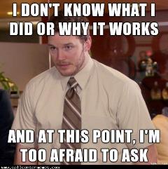 I dont know what I am doing