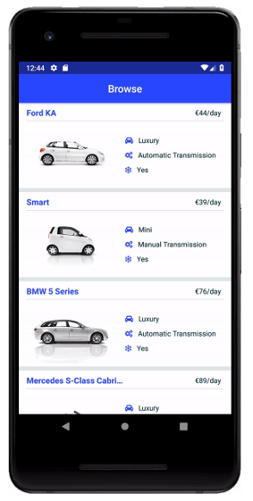 nativescript master detail template nativescript master detail template