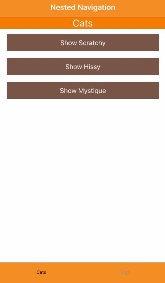 TabView example